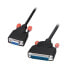 Фото #2 товара Lindy 2m PC Serial Printer Cable (9DF/25DM) - 2 m - Male/Female - Grey