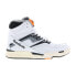 Фото #1 товара Reebok Pump TZ Mens White Leather Lace Up Lifestyle Sneakers Shoes