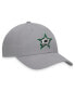 Men's Gray Dallas Stars Extra Time Adjustable Hat