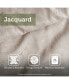 Ellipse Jacquard Cotton 3-Pc. Duvet Cover Set, Full/Queen