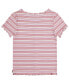 ფოტო #2 პროდუქტის Little Girls Striped Meet and Greet Top