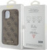 Фото #8 товара Guess Guess GUHCP15SG4GFBR iPhone 15 6.1" brązowy/brown hard case 4G Metal Gold Logo