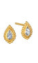 ფოტო #2 პროდუქტის Commune with Love Blue Topaz Stud Earring