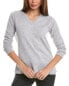 Forte Cashmere Raglan V-Neck Cashmere Sweater Women's