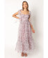 ფოტო #1 პროდუქტის Women's Floret Midi Dress