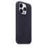 Фото #5 товара Apple iPhone 14 Pro Leather Case with MagSafe - Ink - Cover - Apple - iPhone 14 Pro - 15.5 cm (6.1") - Violet
