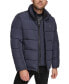 Фото #1 товара Men's Puffer With Set In Bib Detail, Created for Macy's