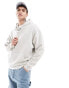 Фото #1 товара ASOS DESIGN essential oversized hoodie in acid wash grey