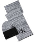 Фото #1 товара Men's Marled Scarf & Beanie Hat Gift Set