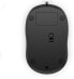 HP Wired Mouse 1000 - Ambidextrous - USB Type-A - 1200 DPI - Black