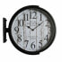 Фото #1 товара Настенное часы DKD Home Decor Стеклянный Чёрный Позолоченный Железо Loft (1) (45 x 6 x 45 cm)