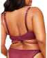 ფოტო #2 პროდუქტის Dianna Women's Plus-Size Contour Balconette Bra