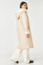 Фото #4 товара Пальто Koton Plush Detail Puffer Hooded ed Coat