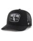 Фото #1 товара Men's Black Chicago White Sox Squad Trucker Adjustable Hat