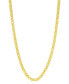 ფოტო #1 პროდუქტის 22" Nonna Link Chain Necklace (3-3/4mm) in 14k Gold