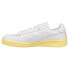 Фото #3 товара Diadora Game L Low Lace Up Womens White, Yellow Sneakers Casual Shoes 177635-C9