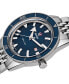ფოტო #3 პროდუქტის Men's Swiss Automatic Captain Cook Tradition Stainless Steel Diver Bracelet Diver Watch 42mm