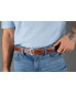 Men's The Back Nine 35mm Full Grain Leather with Nylon Lining Casual Golf Belt