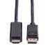 Фото #3 товара VALUE DisplayPort Cable - DP - UHDTV - M/M - 1 m - 1 m - DisplayPort - Male - Male - Straight - Straight