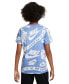 ფოტო #2 პროდუქტის Big Kids Sportswear Relaxed-Fit Logo T-Shirt