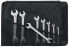Фото #7 товара Рожковый ключ Stahlwille 10/8 - Нержавеющая сталь - 6x7,8x9,10x11,12x13,14x15,16x17,18x19,20x22 - 8 шт.