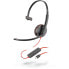 Headphones with Microphone Plantronics 209746-201 Black Red