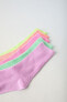 Фото #2 товара 5-pack of neon socks