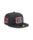 Фото #4 товара Men's Cincinnati Bengals 2024 NFL Draft On Stage 59FIFTY Fitted Hat