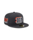 ფოტო #4 პროდუქტის Men's Cincinnati Bengals 2024 NFL Draft On Stage 59FIFTY Fitted Hat