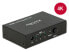 Delock 18683 - HDMI - Metal - Black - 18 Gbit/s - 600 MHz - 3840 x 2160 pixels