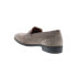 Фото #12 товара Bruno Magli Brando Mens Gray Suede Slip On Loafers & Slip Ons Penny Shoes