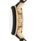 Фото #3 товара Часы Michael Kors Runway Quartz Gold Tone Black Watch 38mm