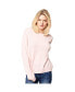 Фото #1 товара Women's Bellemere Sabrina Boat Neck Cashmere Sweater