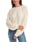 Фото #1 товара Saltwater Luxe Embroidered Sweater Women's White M