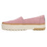 Фото #3 товара TOMS Alpargata Lug Platform Womens Pink Sneakers Casual Shoes 10015857T