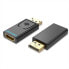Фото #2 товара Адаптер для DisplayPort на HDMI Vention HBKB0 Чёрный