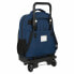 Школьный рюкзак с колесиками BlackFit8 Urban Чёрный Тёмно Синий (33 x 45 x 22 cm)
