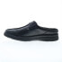 Drew Jackson 47713-18 Mens Black Leather Loafers & Slip Ons Casual Shoes