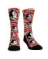 Men's and Women's Socks Florida State Seminoles Allover Logo and Paint Crew Socks