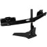 SilverStone SST-ARM23BS-L - Dual Monitorarm - schwarz