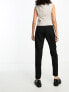 ASOS DESIGN Tall smart tapered trouser in black