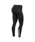 Women's Black Olympic Games Union Bar Side Down Leggings