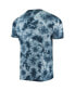 Фото #4 товара Men's Navy Milwaukee Brewers Team Tie-Dye T-shirt
