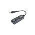 ShiverPeaks BS13-50019 - USB A - RJ-45 - Black