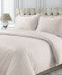Фото #2 товара 750 Thread Count Sateen Oversized Solid King Duvet Cover Set