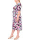 Фото #3 товара Plus Size Paisley-Print Midi Dress