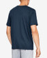 Men's Sportstyle Left Chest Short Sleeve T-Shirt Academy Navy, S - фото #2