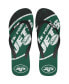 ფოტო #1 პროდუქტის Men's and Women's New York Jets Big Logo Flip-Flops