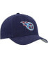 ფოტო #3 პროდუქტის Little Boys Navy Tennessee Titans Basic MVP Adjustable Hat