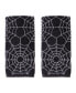 Spider Web Cotton 2 Piece Hand Towel Set